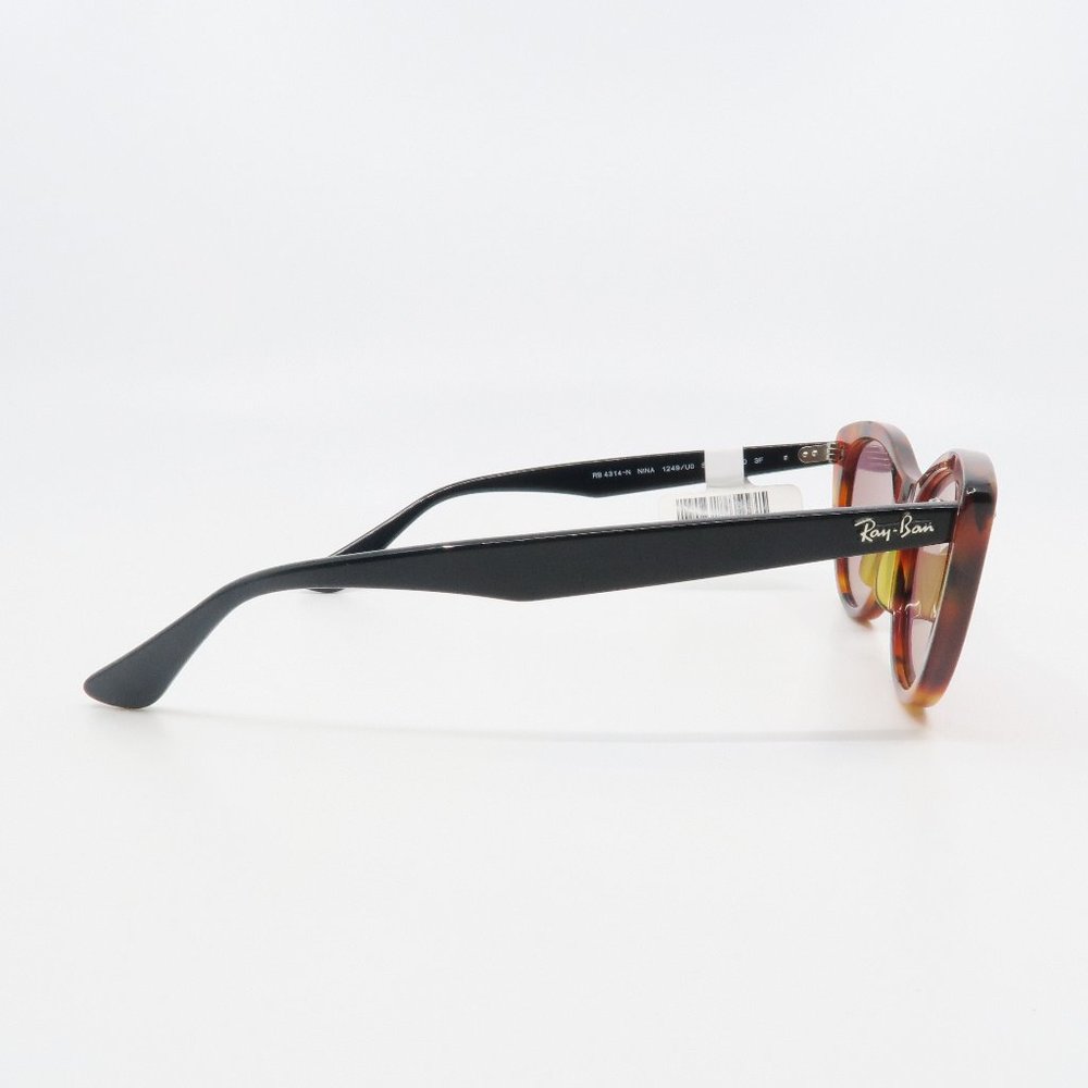 Ray-Ban RB4314N 1249/UO 54mm NINA Brown Tortoise/Pink Icons Flash New Sunglasses - Picture 4 of 6